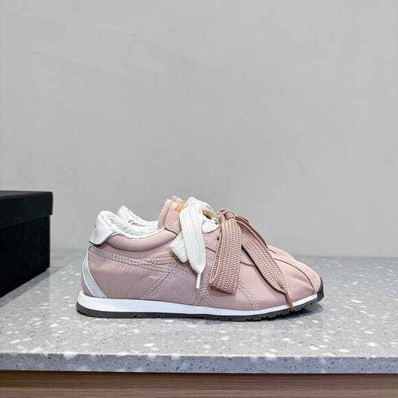 Onitsuka Tiger Pink Double-Strap Sneakers - Picture 4 of 9